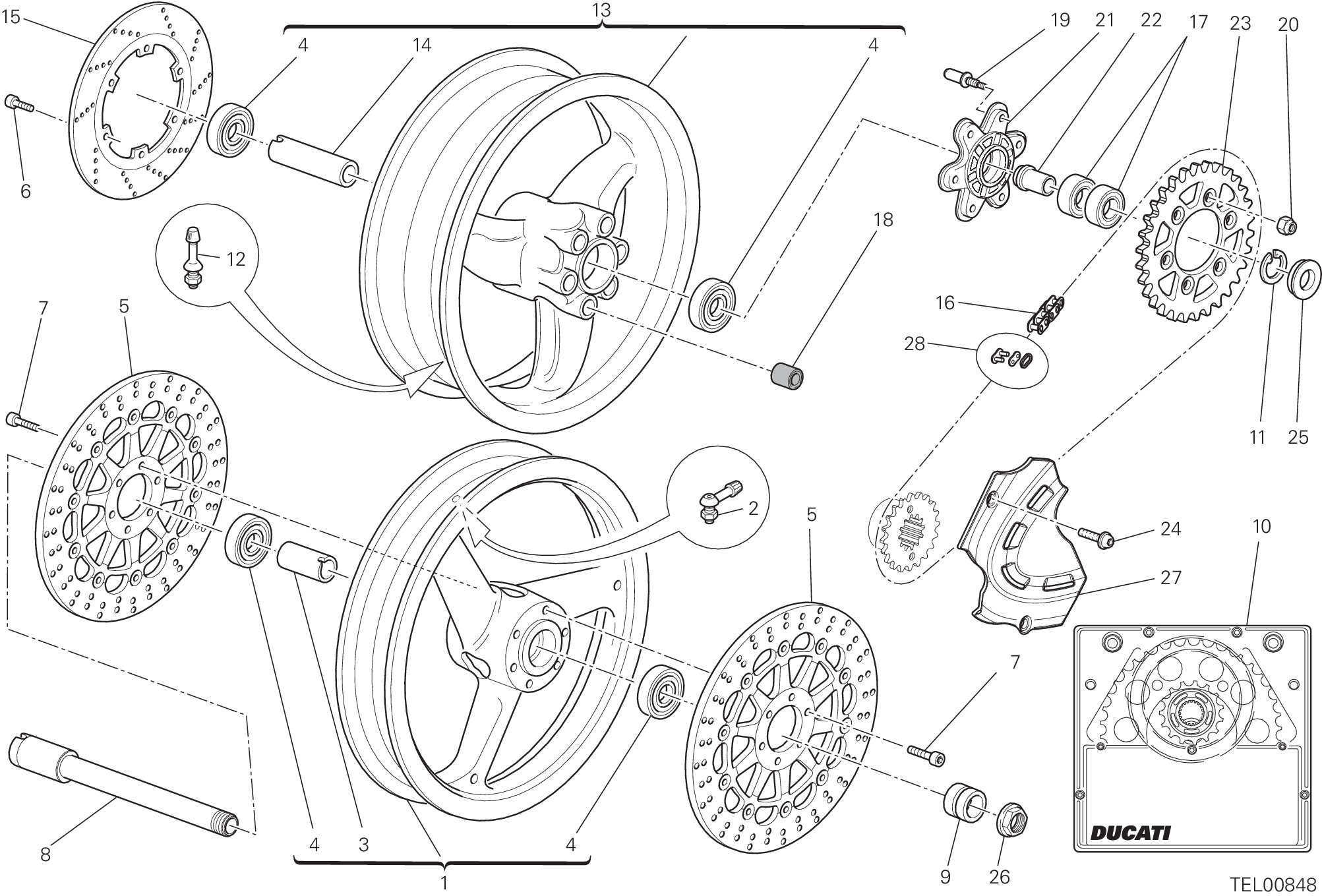 025 ROUES POUR MONSTER 659 AUSTRALIA 2013