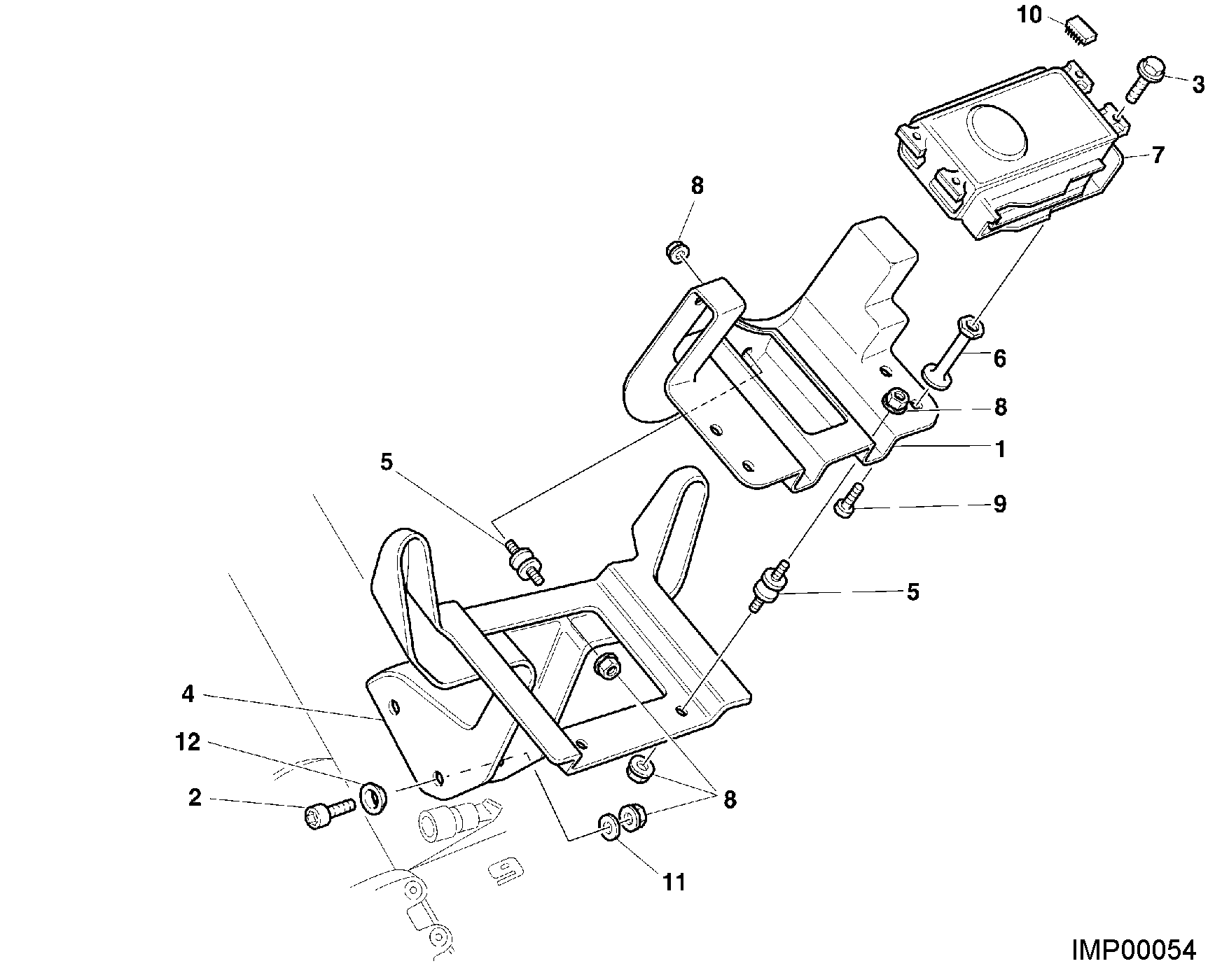 017 CENTRALE CONTRLE MOTEUR POUR SUPERBIKE 748 RS 2000