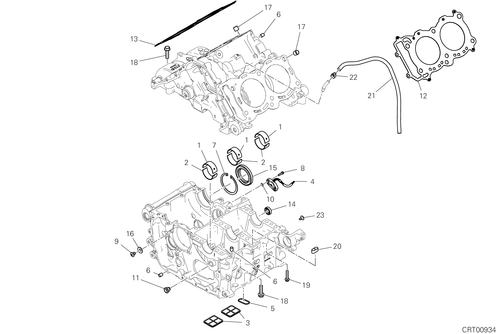 09B PAIRE DE DEMI CARTERS POUR DIAVEL V4 2024