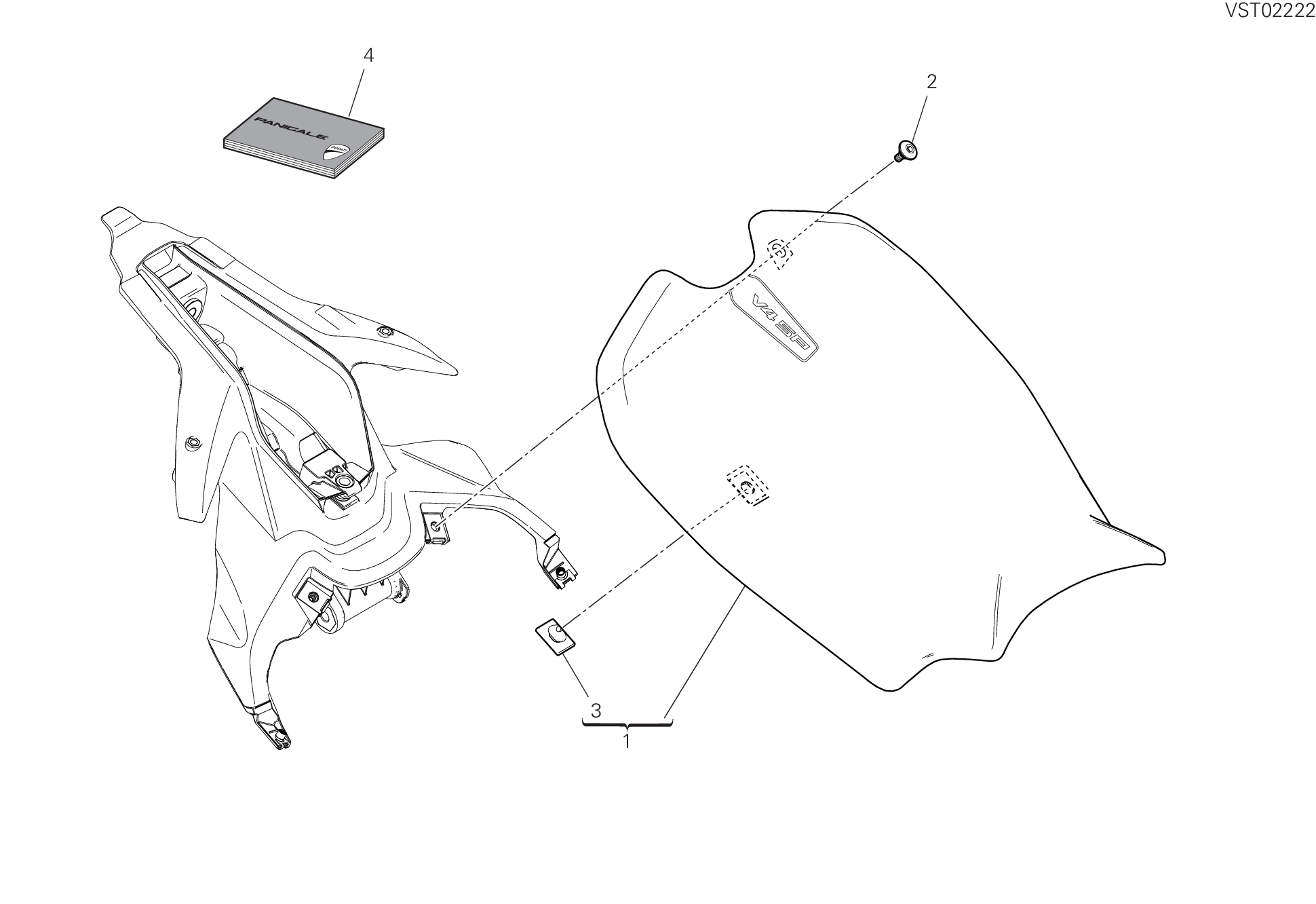 32A SELLE POUR SUPERBIKE PANIGALE V4 SP 2021