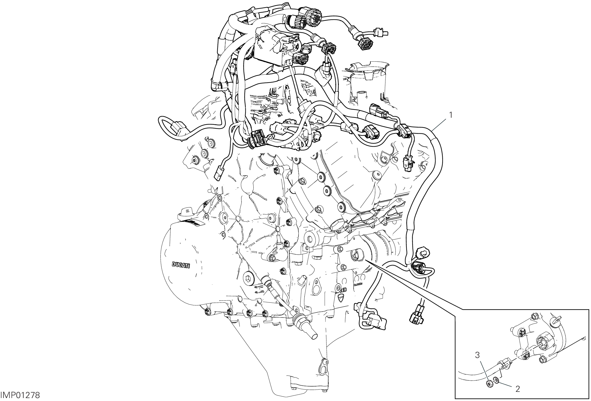 13A CIRCUIT ELECTRIQUE MOTEUR POUR STREETFIGHTER V4 SP 2022