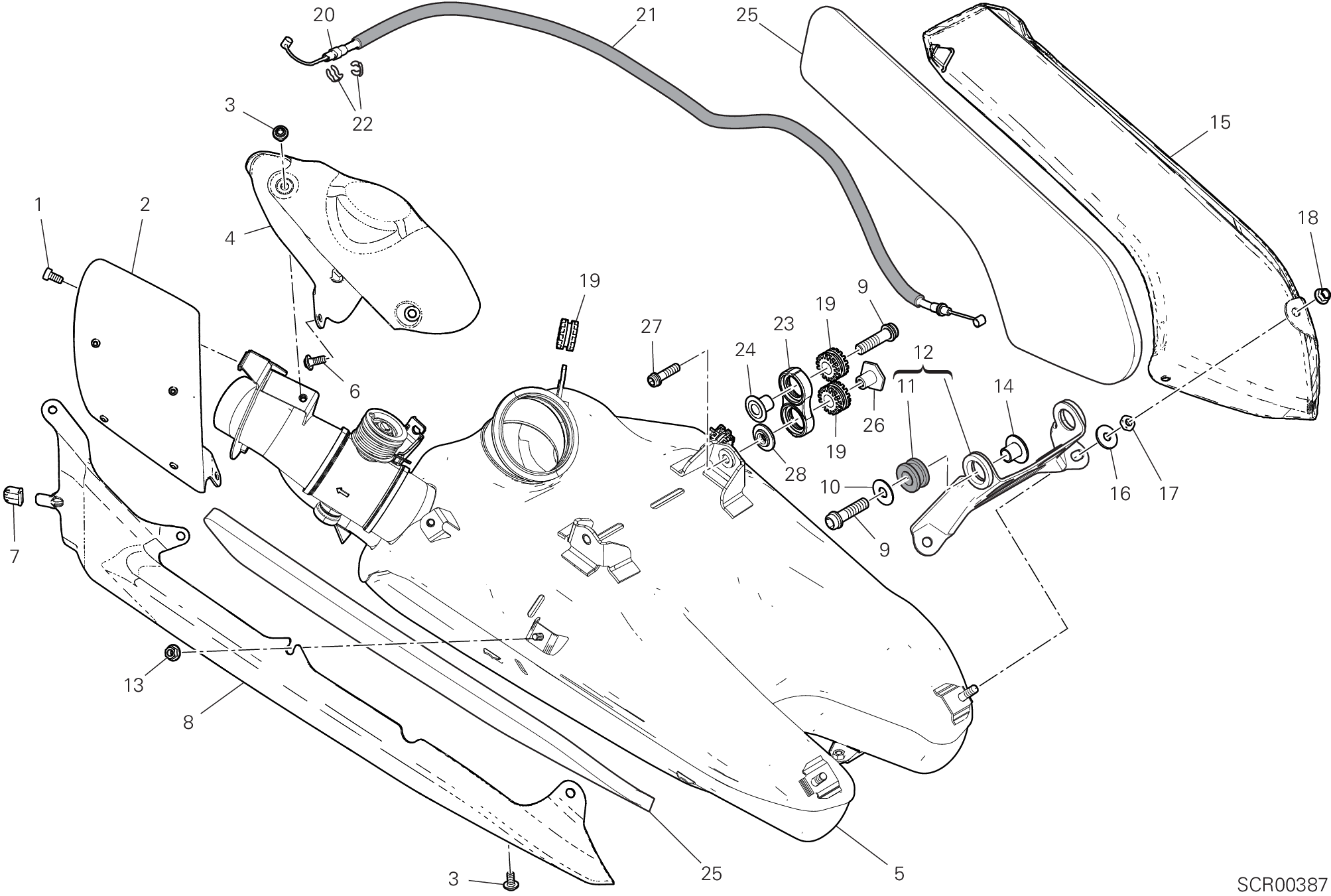 31A SILENCIEUX POUR SUPERBIKE PANIGALE V2 2024