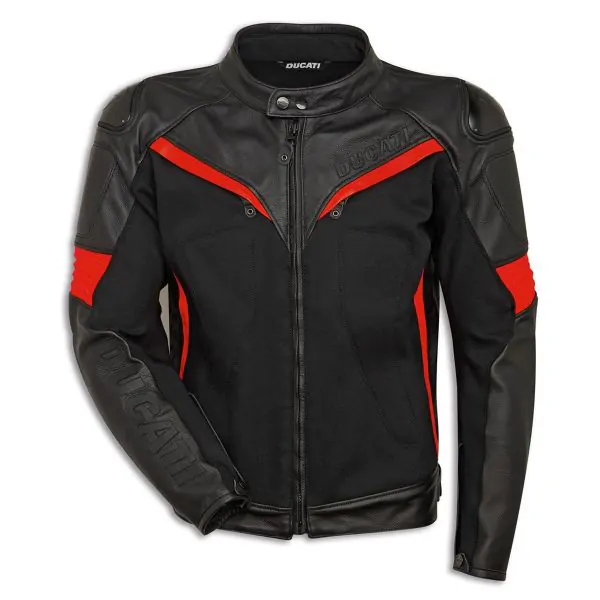 BLOUSON EN CUIR TISSU DUCATI FIGHTER C2